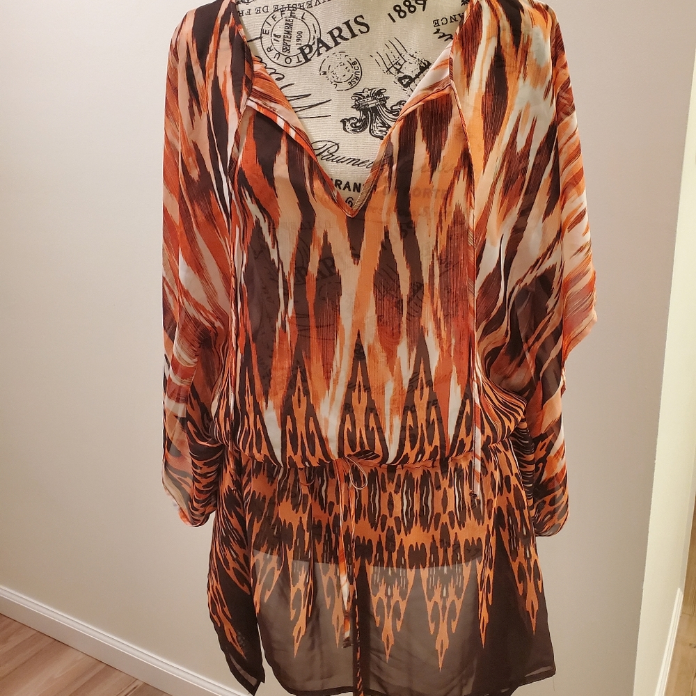 Kenneth Cole Reaction Bathing Suit Cover-up